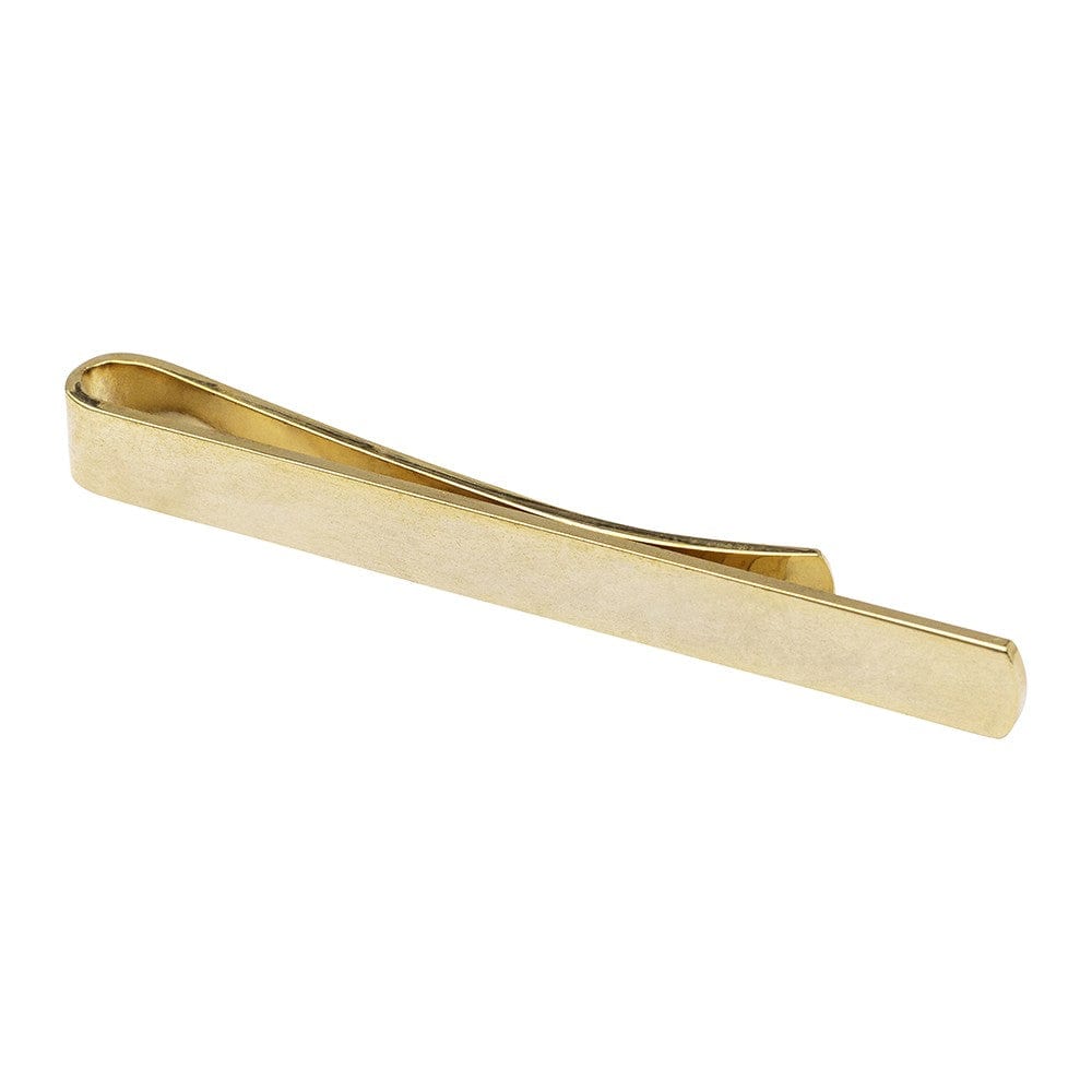 Cufflink Man Tie Clips Simple Gold Tie Clip - Tie Slide - Tie Bar