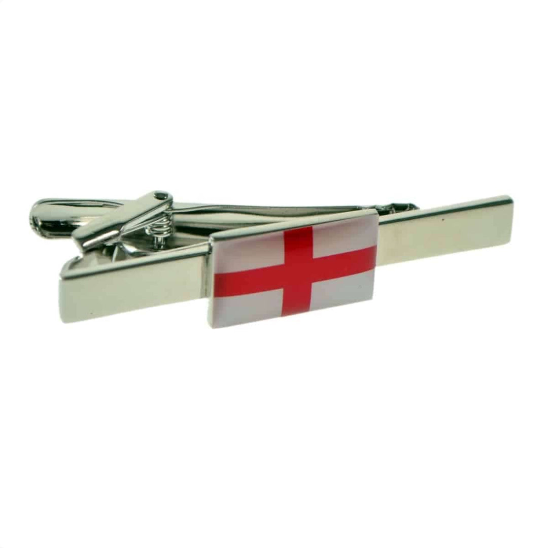 Cufflink Man Tie Clips St Georges Cross Tie Bar - Tie Clip