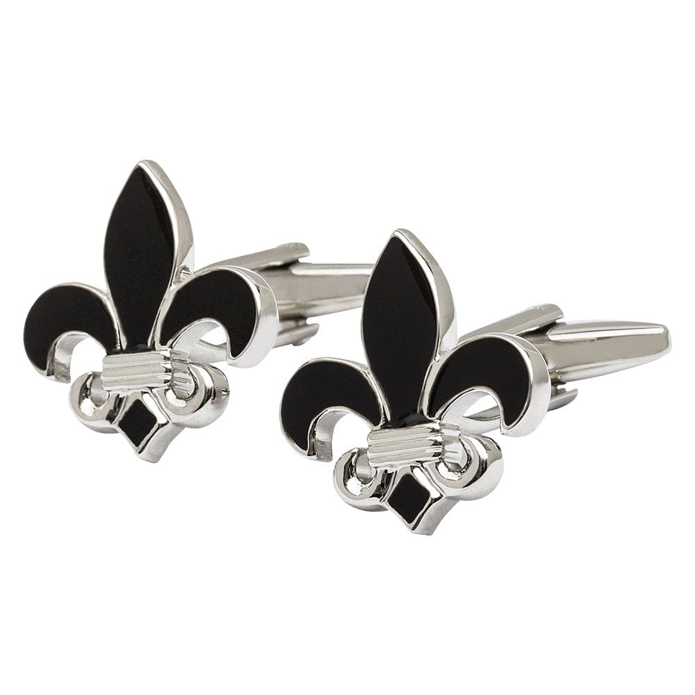 James Kinross Cufflinks Luxury Fleur-De-Lis Cufflinks