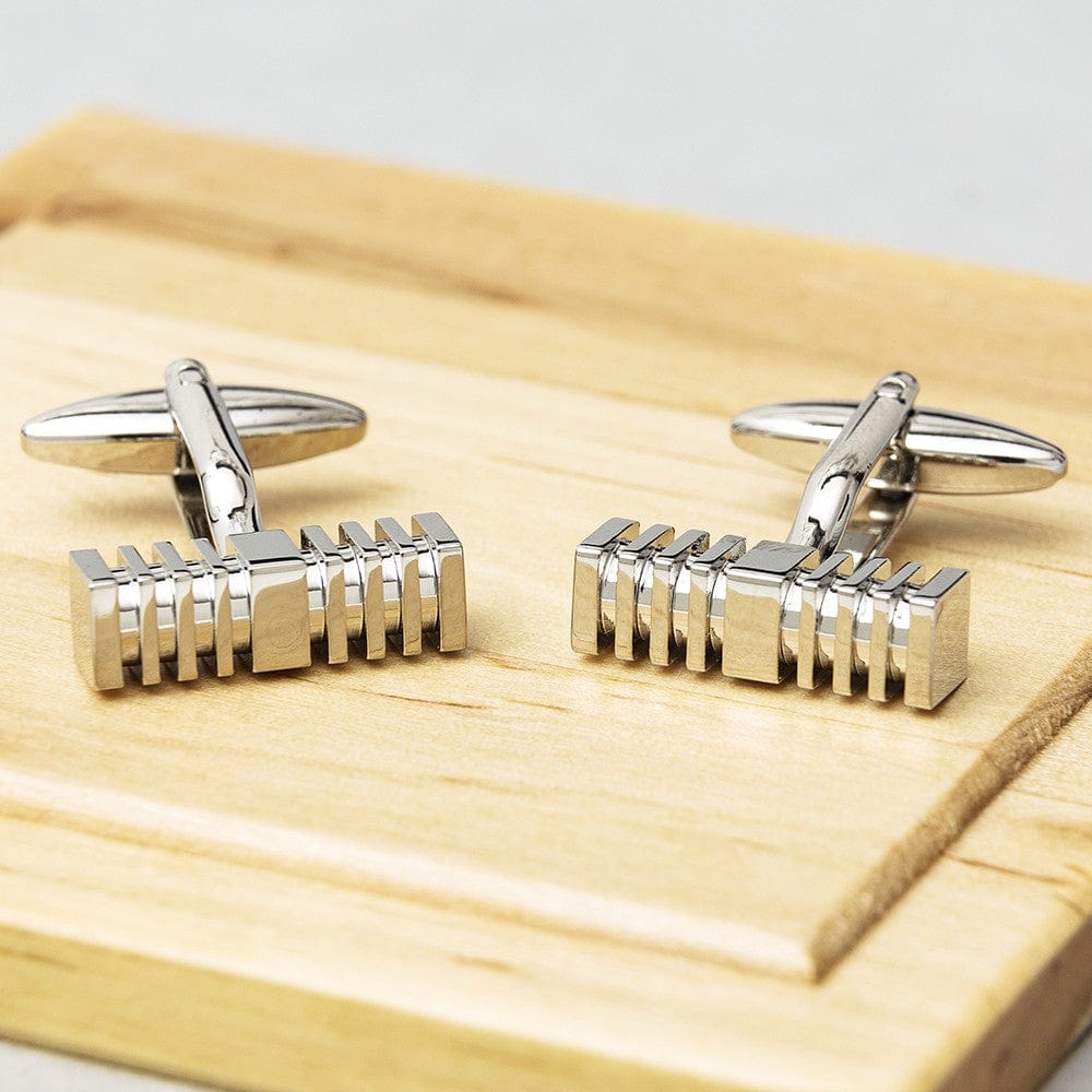 James Kinross Cufflinks Roman Bar Cufflinks