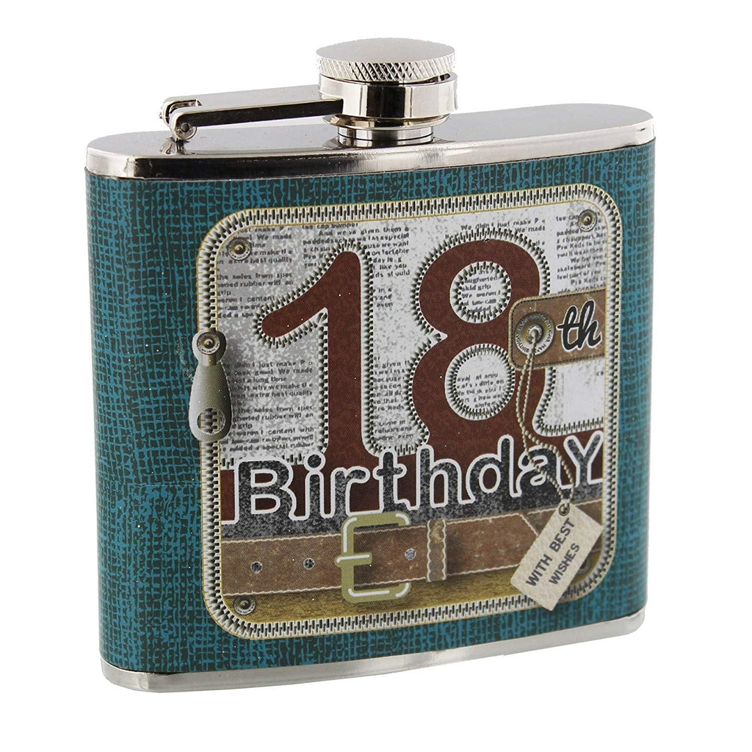 Laura Darrington Hip Flasks 18th Birthday Hip Flask