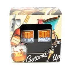 Mag Mouch & Sophos Cufflinks Beer Mad Cufflinks