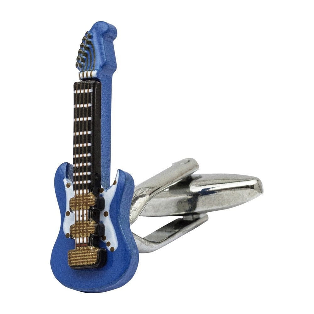 Mag Mouch & Sophos Cufflinks Blue Electric Guitar Cufflinks