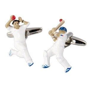 Mag Mouch & Sophos Cufflinks Cricketer Cufflinks