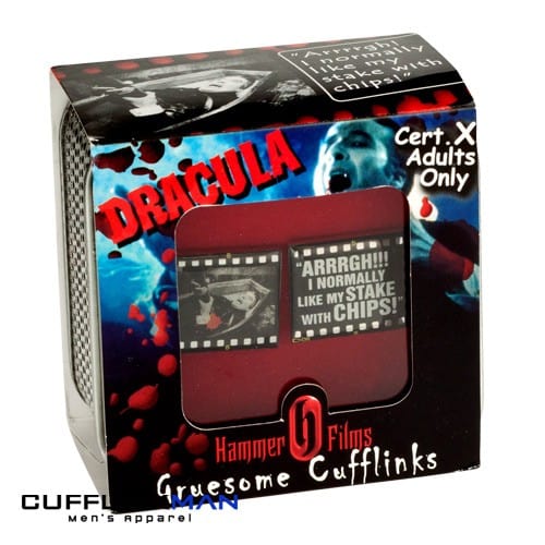 Mag Mouch & Sophos Cufflinks Dracula Cufflinks - Stake with Chips