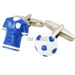 Mag Mouch & Sophos Cufflinks Football Fever Cufflinks - Football Shirt and Ball