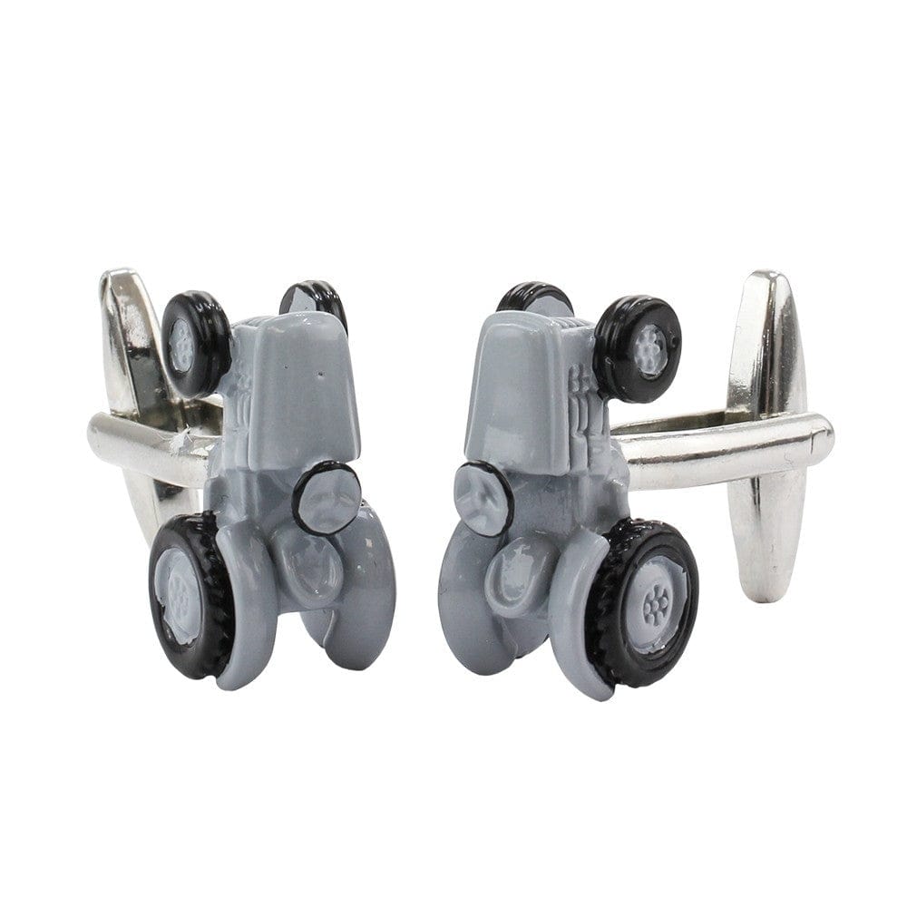 Mag Mouch & Sophos Cufflinks Grey Tractor Cufflinks Massey Ferguson