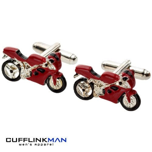 Mag Mouch & Sophos Cufflinks Need for Speed 'Red' Superbike Cufflinks