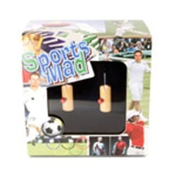 Mag Mouch & Sophos Cufflinks Novelty Cricket Bat and Ball Cufflinks