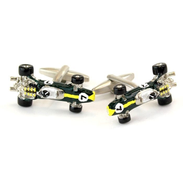 Mag Mouch & Sophos Cufflinks Racing Car Cufflinks 1967 Lotus Type 49