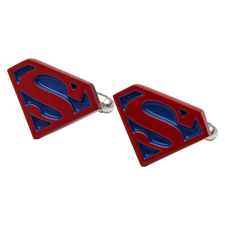 Mag Mouch & Sophos Cufflinks Red and Blue Superman Cufflinks