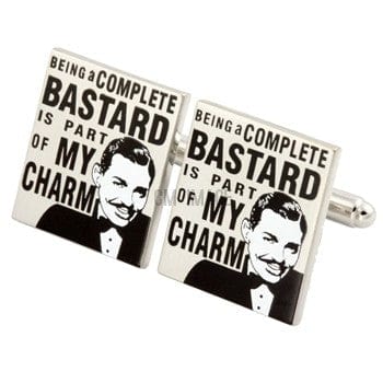 Mag Mouch & Sophos Cufflinks Rhett Butler Rogue Charms Cufflinks