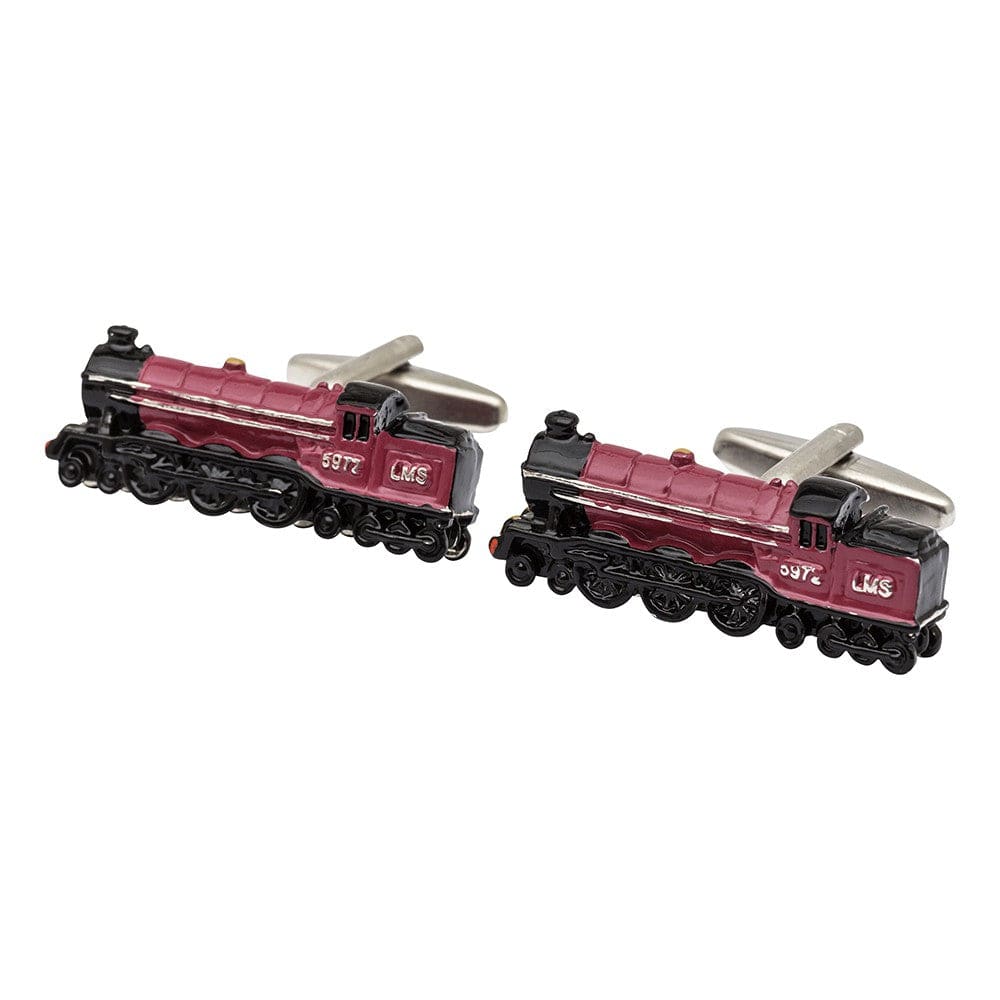 Mag Mouch & Sophos Cufflinks Royal Scot Steam Train Cufflinks