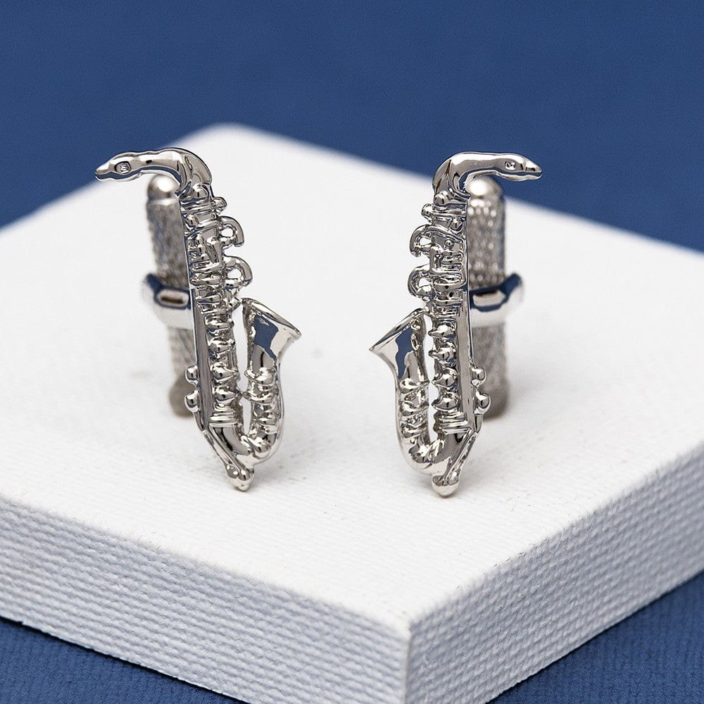 Mag Mouch & Sophos Cufflinks Saxophone Cufflinks