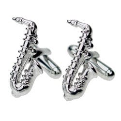 Mag Mouch & Sophos Cufflinks Saxophone Cufflinks