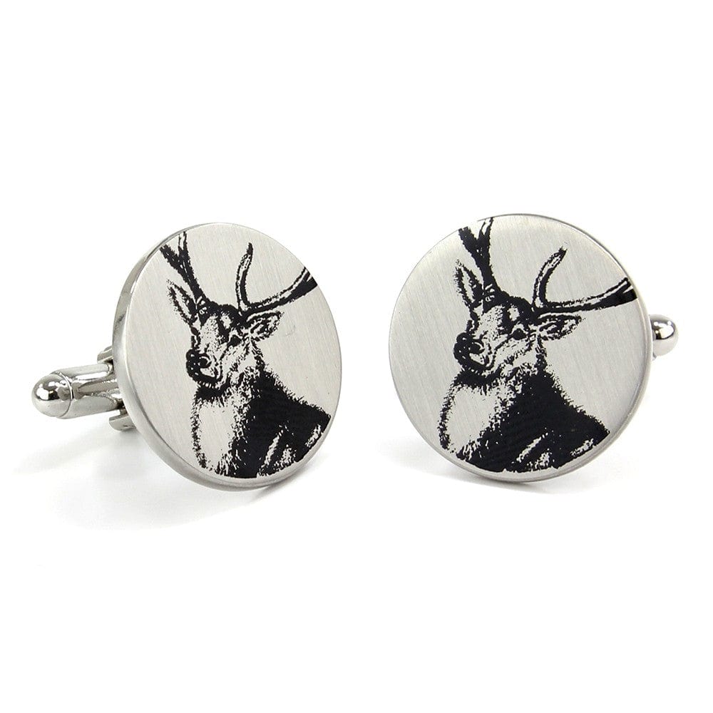 Mag Mouch & Sophos Cufflinks Stag Print Cufflinks