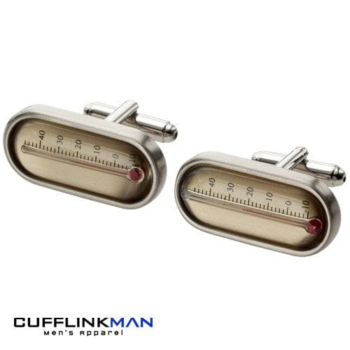 Mag Mouch & Sophos Cufflinks Thermometer Cufflinks