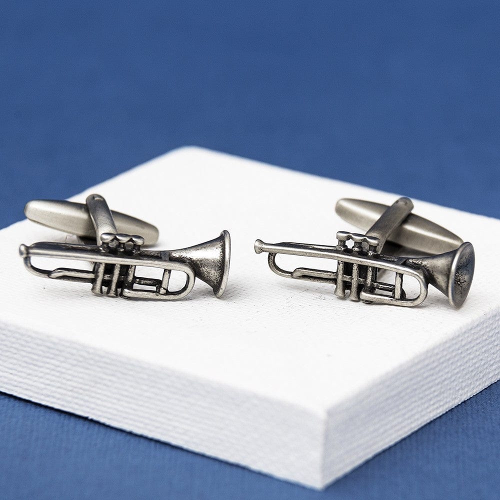 Mag Mouch & Sophos Cufflinks Trumpet Music Cufflinks