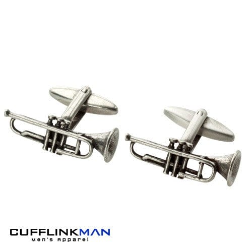 Mag Mouch & Sophos Cufflinks Trumpet Music Cufflinks