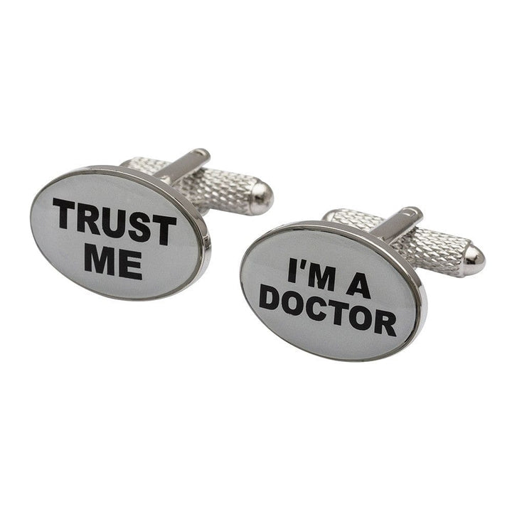 Onyx-Art London Cufflinks Doctor Cufflinks 3 Pairs Gift Set