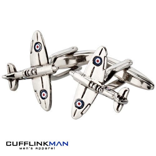 Onyx-Art London Cufflinks Sets RAF Spitfires Cufflinks 3 Pairs Gift Set