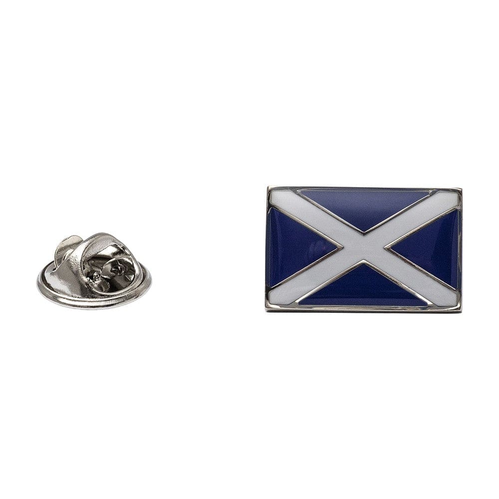 Onyx-Art London Lapel Pins Scottish Flag Lapel Pin - Flag of Scotland Lapel Badge