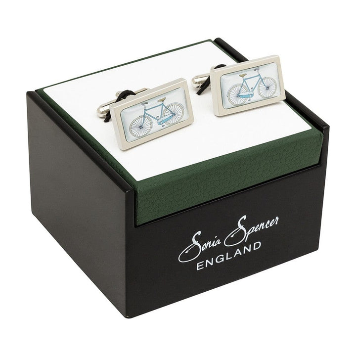 Sonia Spencer England Cufflinks Classic Bicycle Cufflinks