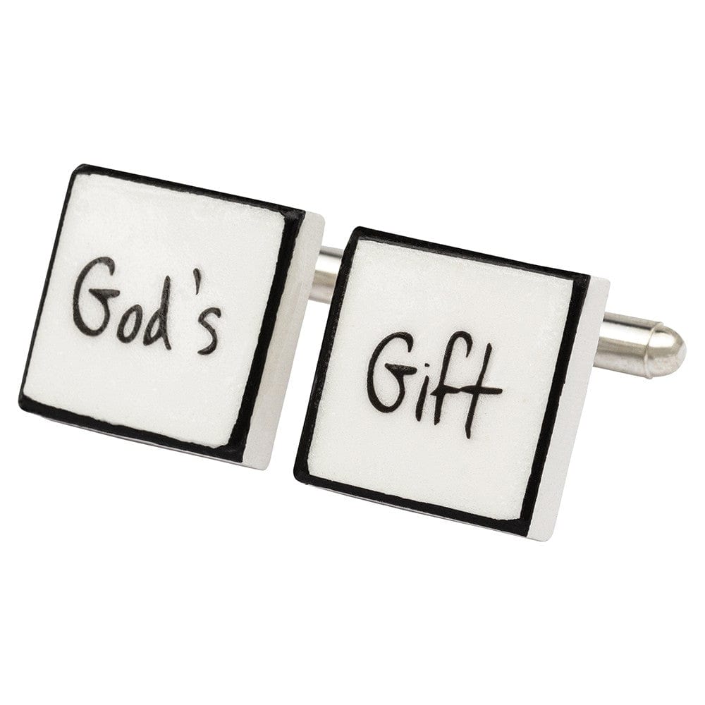 Sonia Spencer England Cufflinks God's Gift Cufflinks