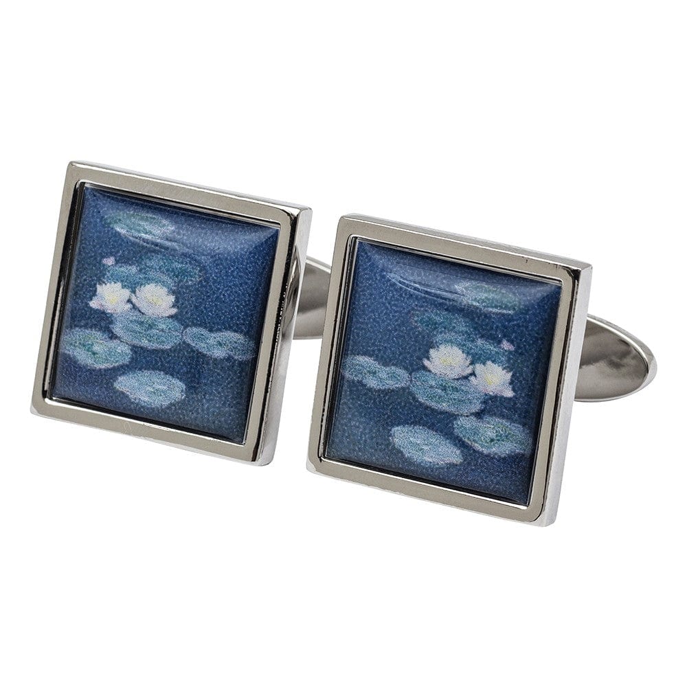 Sonia Spencer England Cufflinks Monet Waterlillies Fine Art Cufflinks