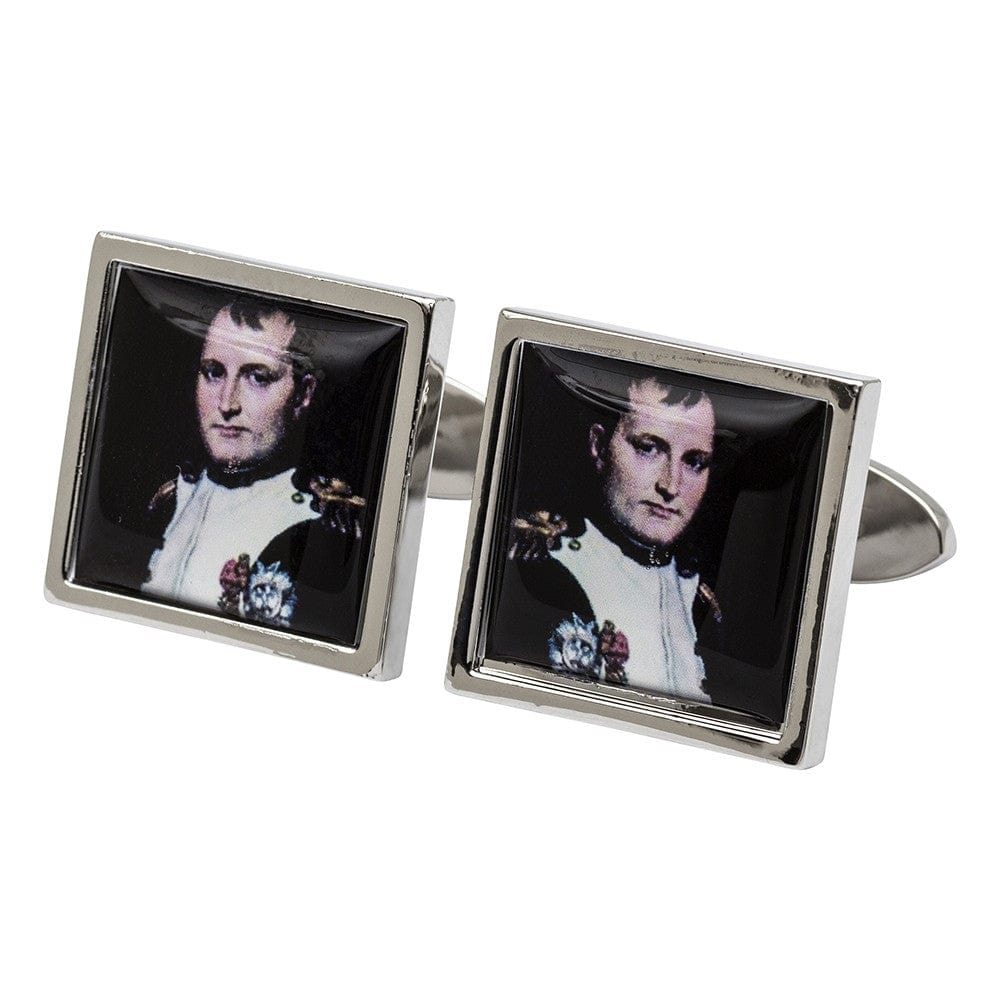 Sonia Spencer England Cufflinks Napoleon Portrait Cufflinks