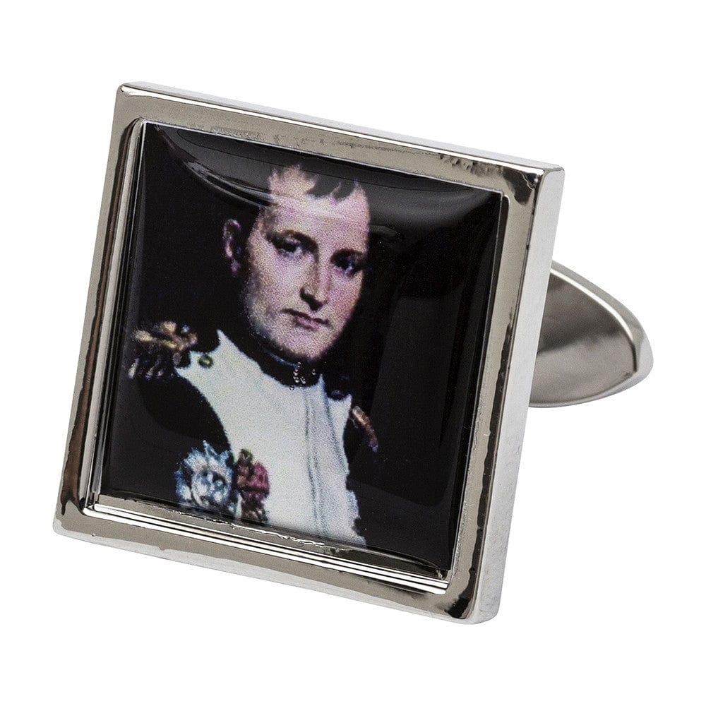 Sonia Spencer England Cufflinks Napoleon Portrait Cufflinks