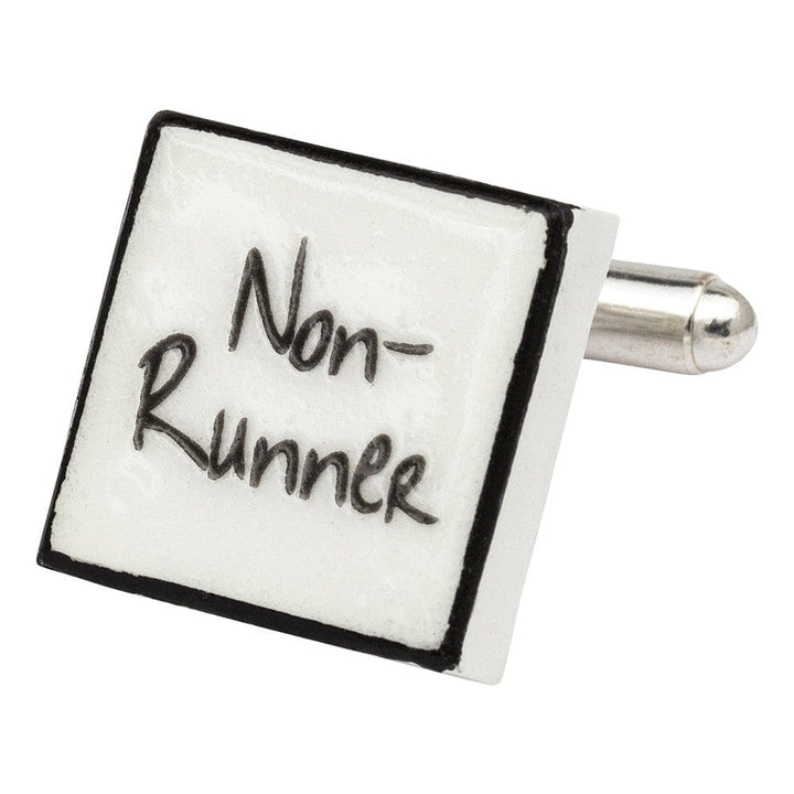 Sonia Spencer England Cufflinks "Non-Runner" Bone China Cufflinks