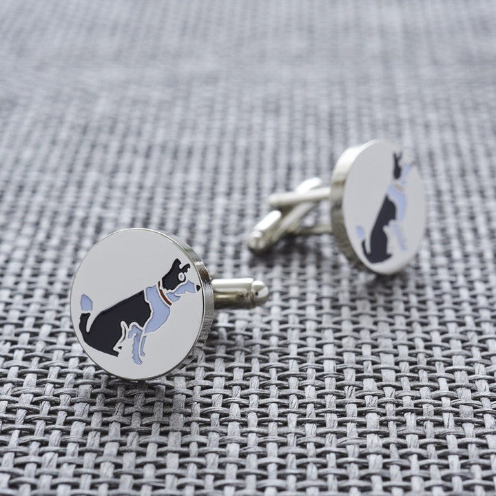 Sweet William Designs Cufflinks Border Collie Dog Cufflinks