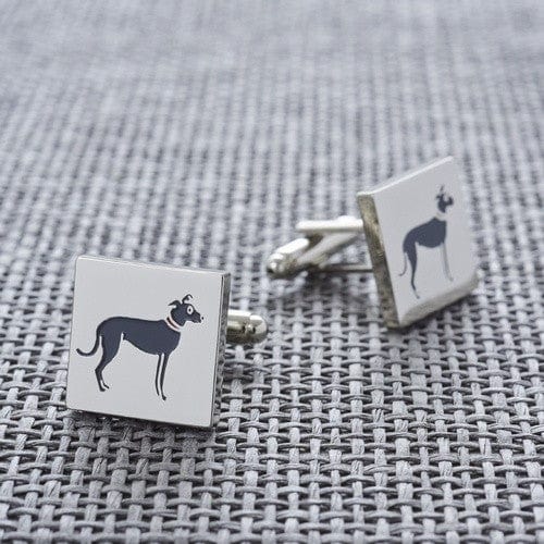 Sweet William Designs Cufflinks Lurcher Dog Cufflinks