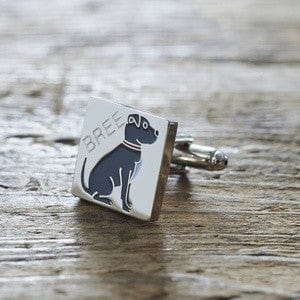 Sweet William Designs Cufflinks Staffie Dog Cufflinks