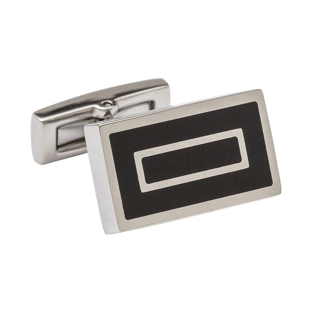 Unique & Co Cufflinks Black Enamel Cufflinks